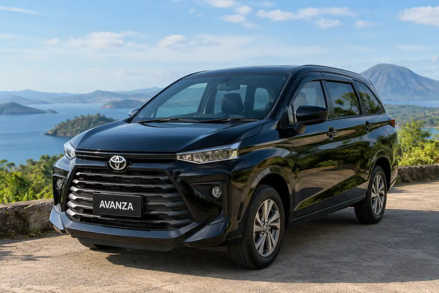 MPV voor privévervoer met chauffeur in Indonesië